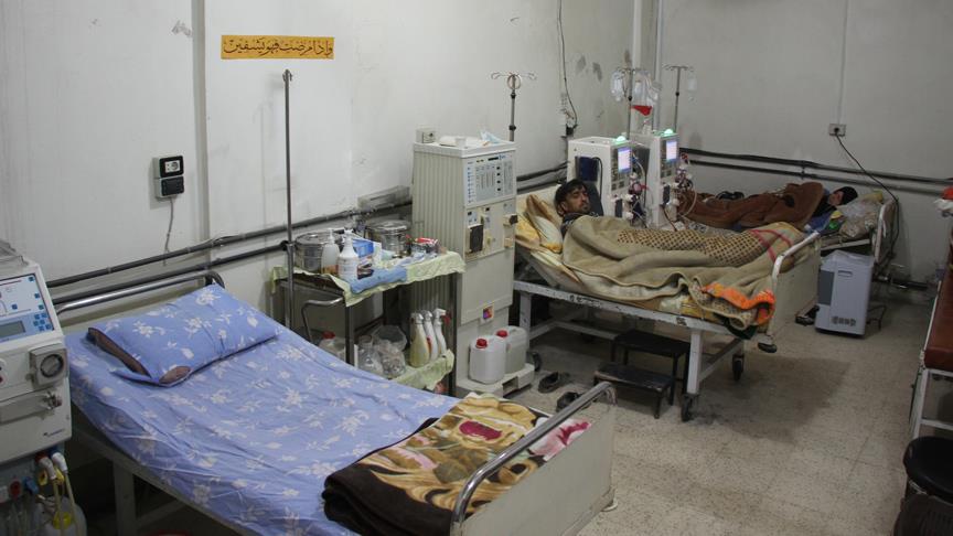 Doğu Guta'da ağır hastaların bile tahliyesine izin verilmiyor