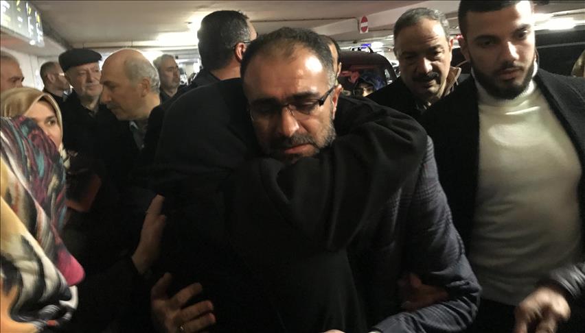 Released Turkish lecturer arrives in Turkey from Israel