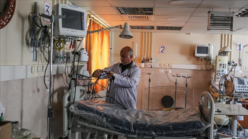 Segundo día de huelga del personal de limpieza en hospitales de Gaza