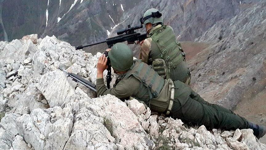 5 PKK terrorists surrender to Turkish security forces