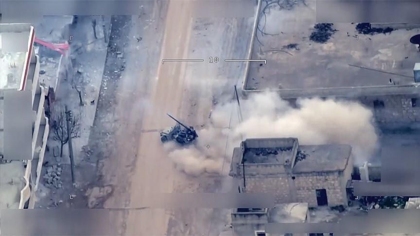 Drones capture YPG/PKK attacks on Turkey from Syria