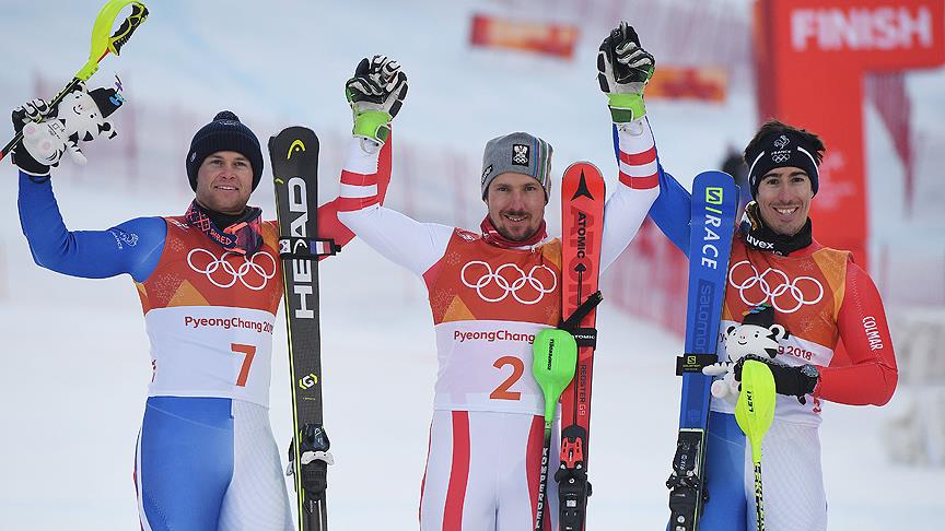Hirscher kariyerinin ilk olimpiyat altınına uzandı