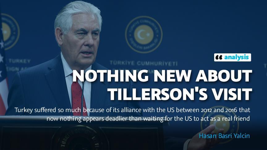 Nothing new about Tillerson's visit