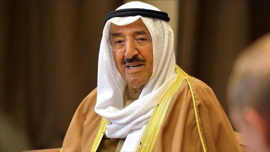 L'émir du Koweït s’entretient avec al-Abadi et Guterres