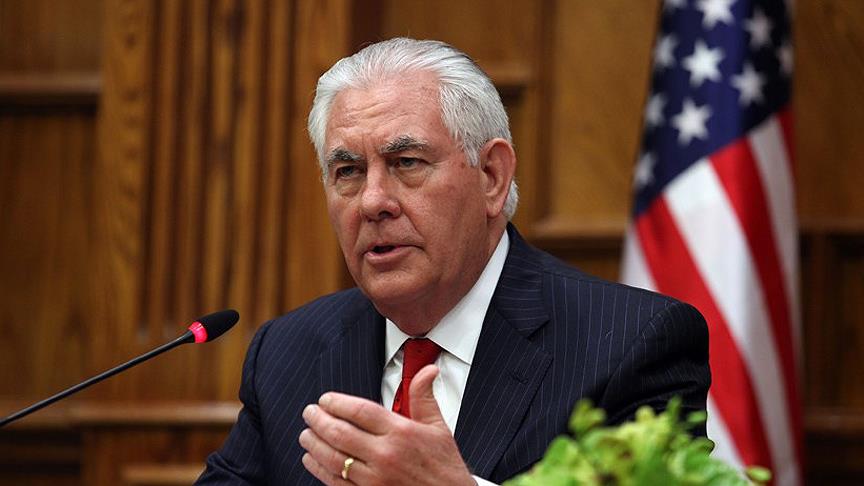 ABD Dışişleri Bakanı Tillerson Türkiye'ye geliyor