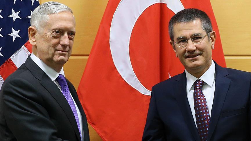 وزیر دفاع ترکیه امروز با همتای آمریکایی خود دیدار می کند