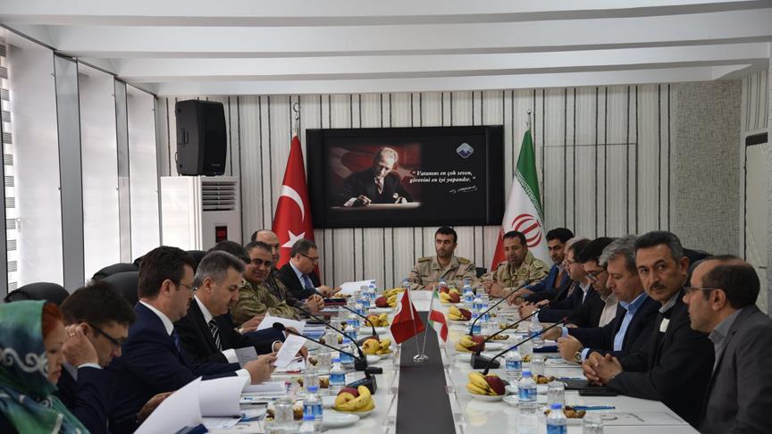Ağrı'da, Türkiye ile İran'ın sınırındaki güvenlik konuları görüşüldü