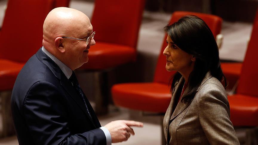 US and Russia dispute over Syria in UN Security Council