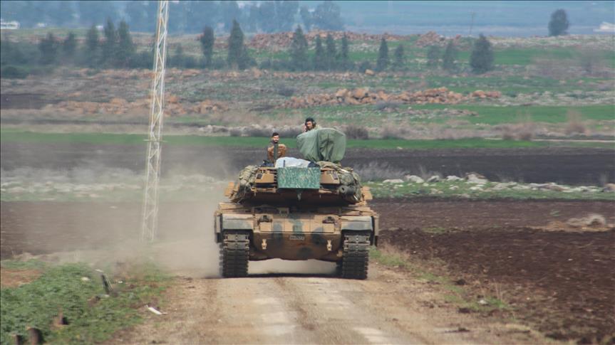 "غصن الزيتون" تطرد الإرهابيين من قرية "ديوان فوقاني" في محيط عفرين