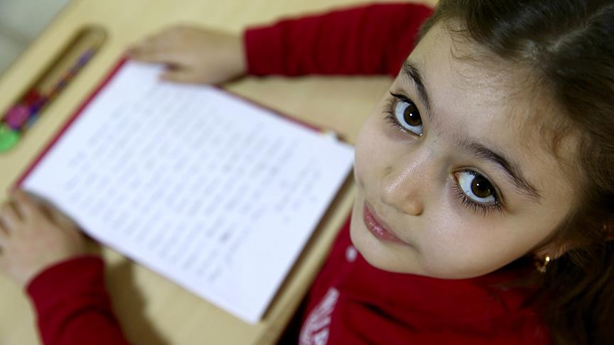 Minik öğrencilerden Afrin kahramanlarına mektup