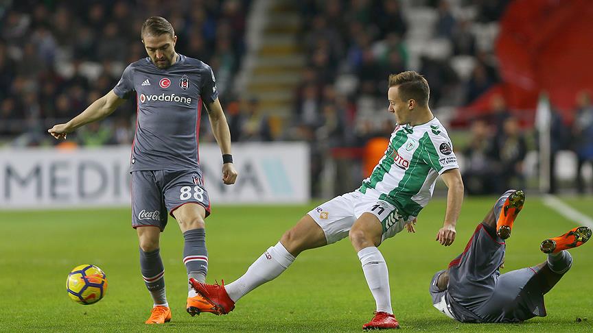 Beşiktaş, Konya'da iki puan bıraktı