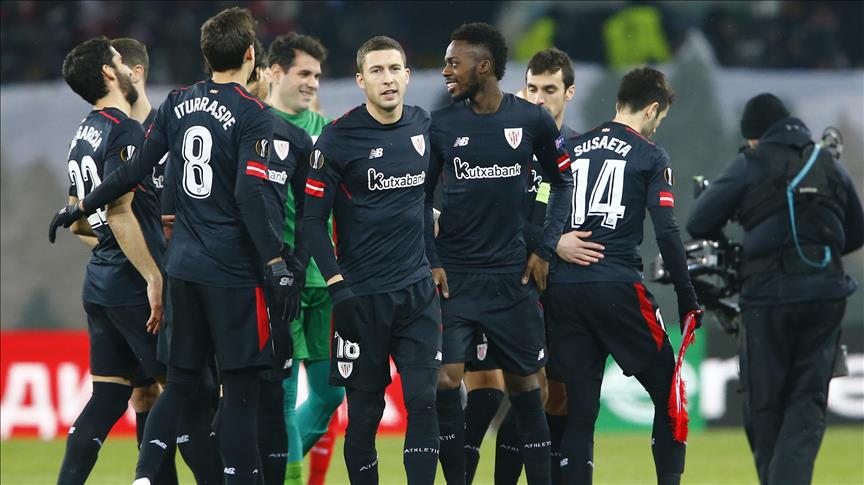 Foot/Ligue Europa-16es de finale (aller) : Le Spartak Moscou chute face à l’Athletic Bilbao (1-3)
