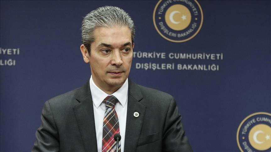 Turkish FM spokesman slams remarks of Greek minister