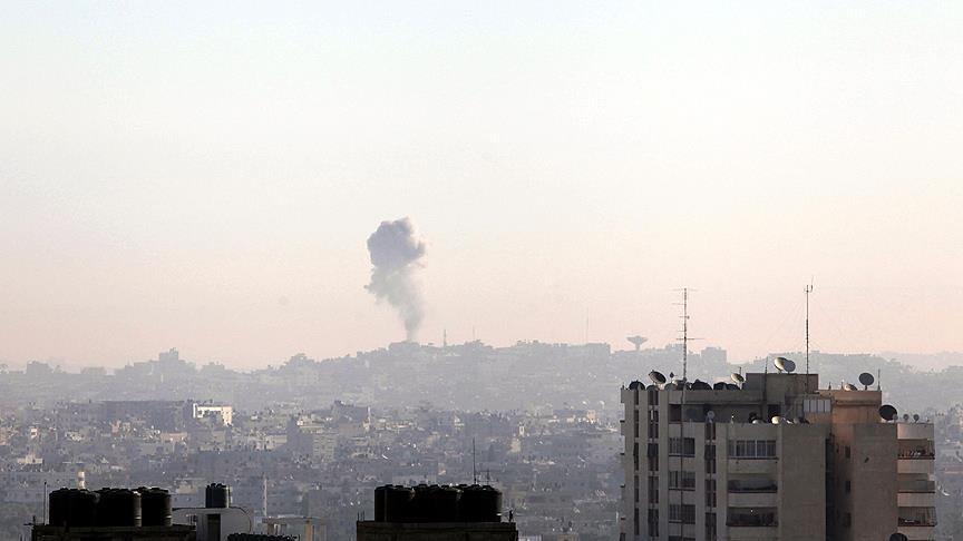 2 Palestinians injured in Israeli attack on Gaza