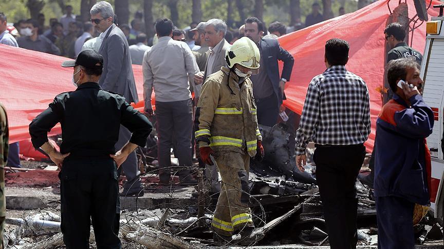 سقوط طائرة ركاب إيرانية على متنها 65 مسافرًا