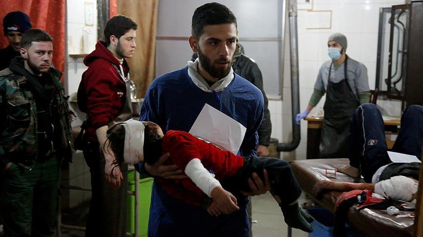 Режим Асада бомбит и обстреливает Восточную Гуту, 9 погибших