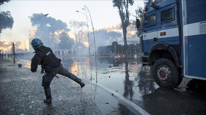 Protestas antirracismo en Italia dejan dos heridos y varios detenidos