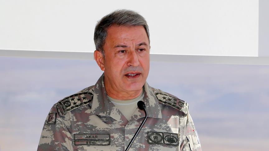 Turkish military chief visits Jordan