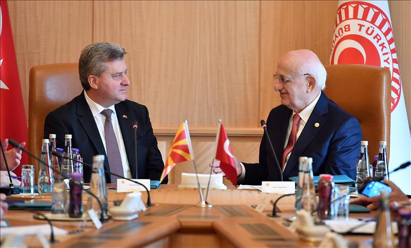 Иванов се состана со претседателот на турскиот Парламент, Кахраман