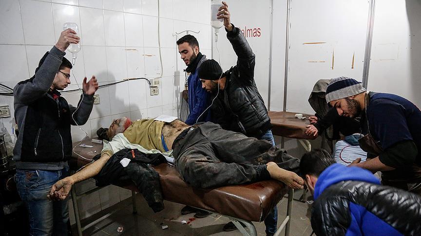 В пригороде Дамаска за 2 суток убито 167 человек