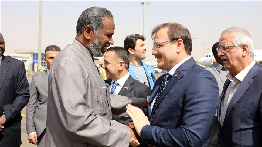 Turkish deputy premier, Sudanese PM meet in Khartoum
