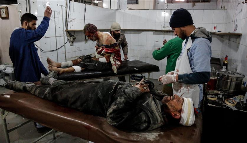 Syrie: 167 civils tués dans un raid du Régime à la Ghouta de Damas