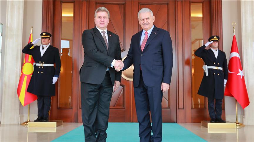 Ivanov takohet me kryeministrin turk Yıldırım