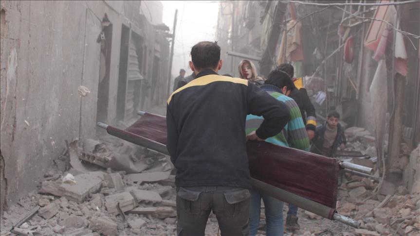 Syrian regime attacks kill 167 civilians in E. Ghouta