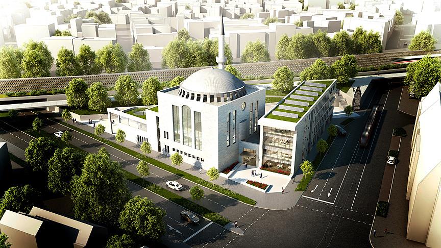 Almanya'nın Krefeld kentine modern cami projesi