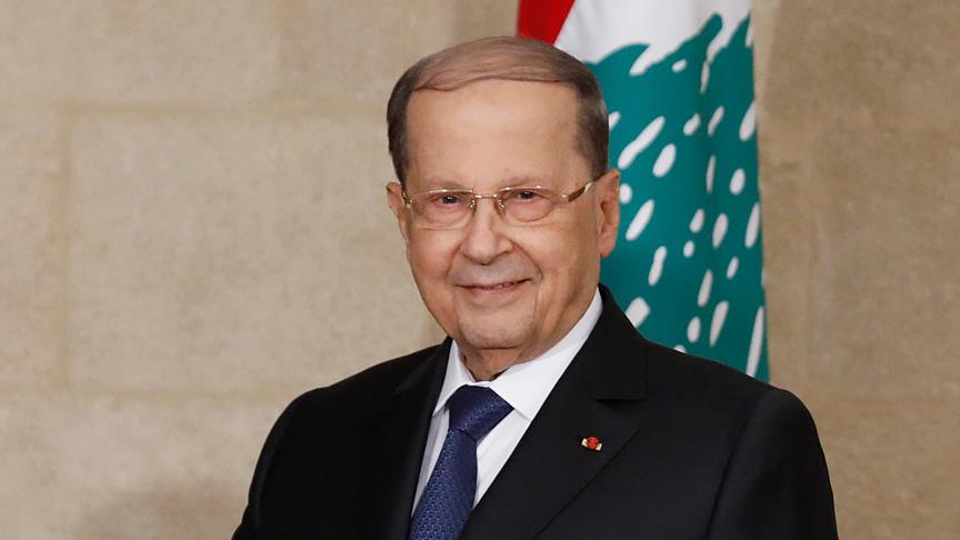 Lübnan Cumhurbaşkanı Avn Irak'ta