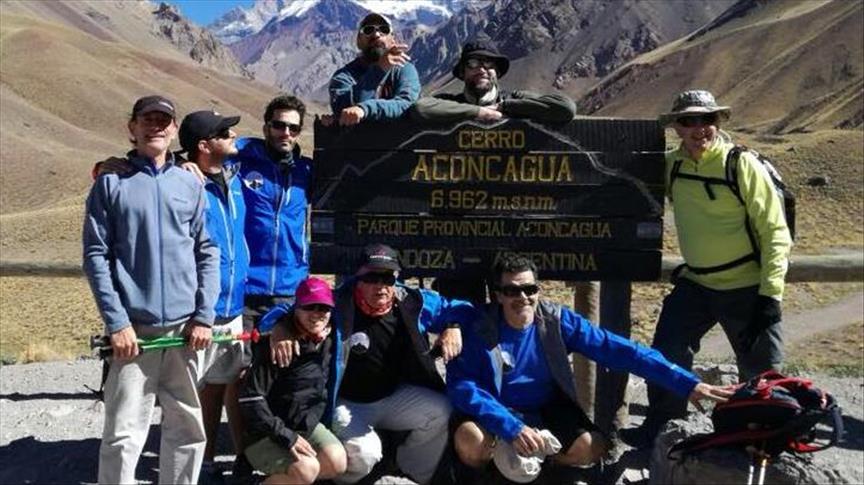 Deportistas que superaron problemas de salud, a la conquista del Aconcagua