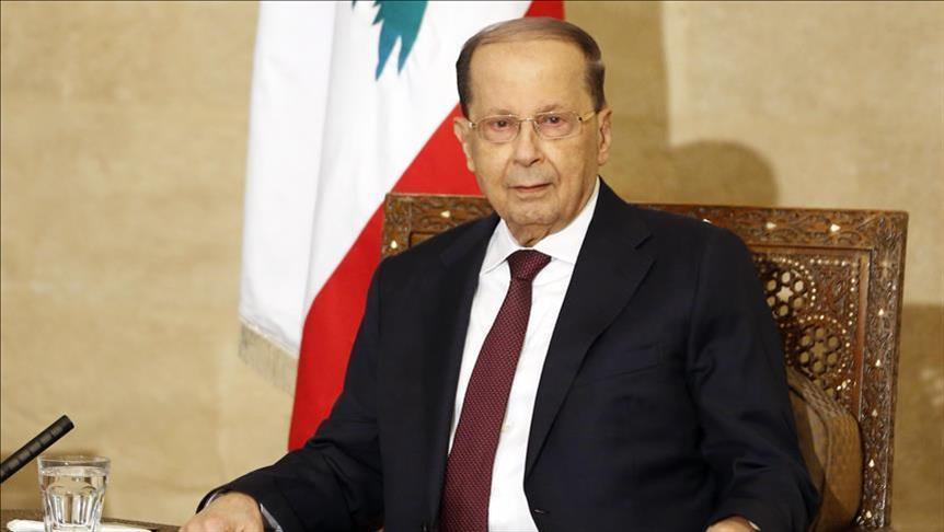 Lebanon president arrives in Iraq for talks