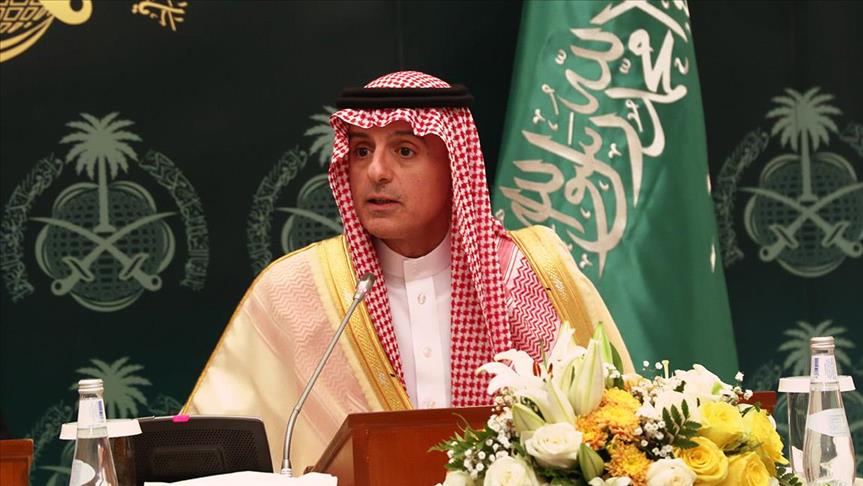 Riyadh working with Trump to push peace process: FM