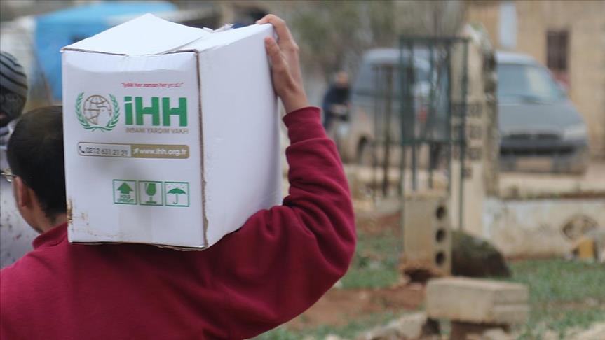 Turkey’s IHH distributes aid in Syria's Eastern Ghouta