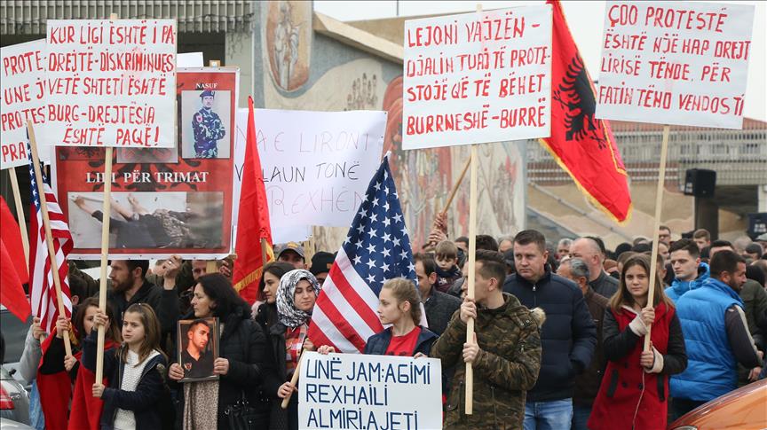 Protesta në Shkup, kërkohet zbardhja e “rasteve të montuara gjyqësore”