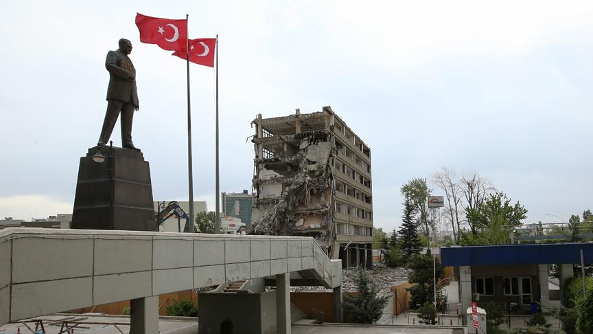 Ankara Emniyet Müdürlüğünü bombalayan FETÖ'cü pilottan 'uyku' yalanı