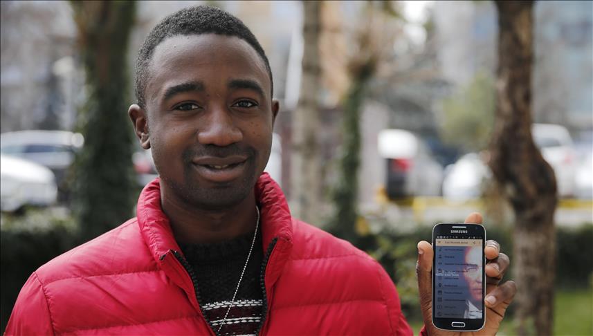 Cameroonian student develops mobile app on Ataturk
