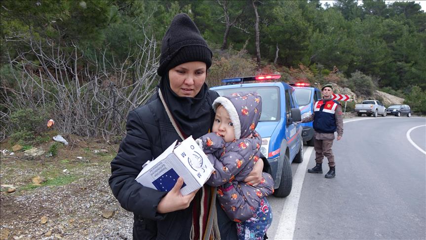 Turquie: Les forces de sécurité interpellent 38 migrants clandestins dans l'Ouest