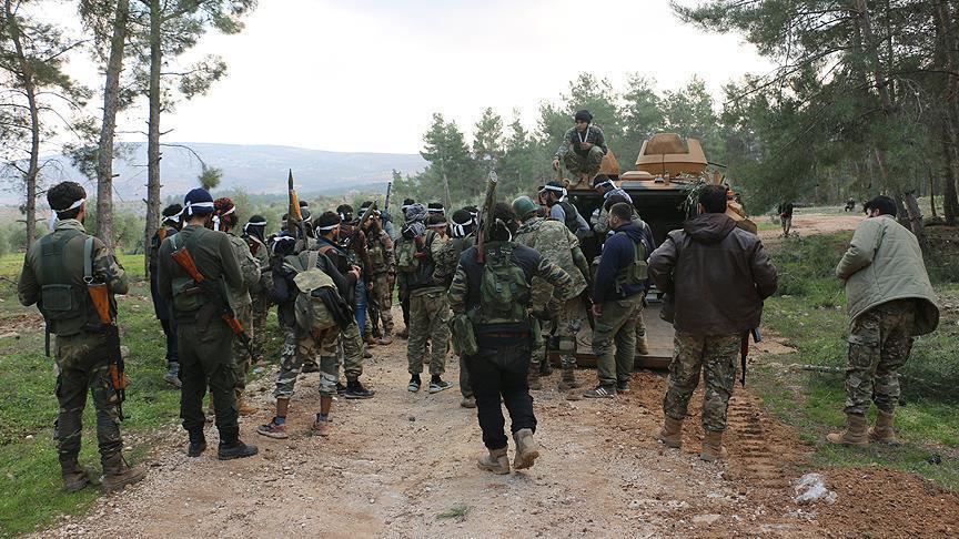 Afrin/Syrie: L'AA filme un camp du YPG/PKK repris par l'ASL 