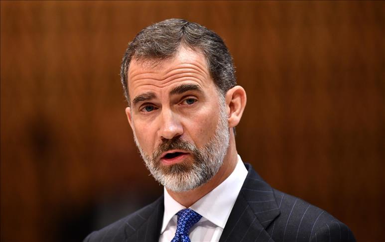 Protestas en la primera visita de Felipe VI a Cataluña