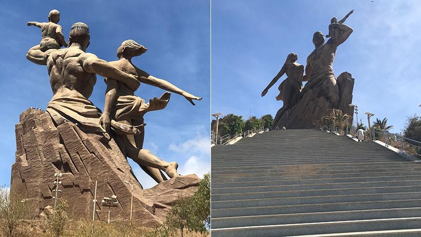El monumento de Senegal que recuerda el colonialismo europeo