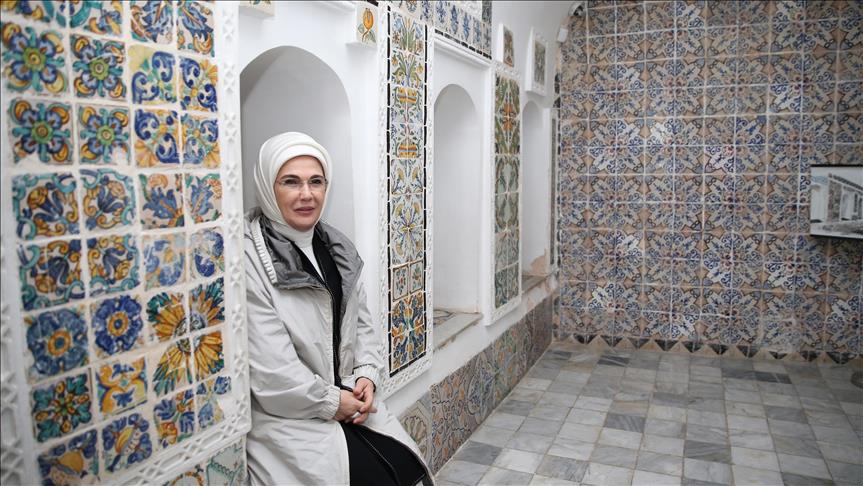 Emine Erdogan visite la Mosquée Ketchaoua de la Casbah d’Alger