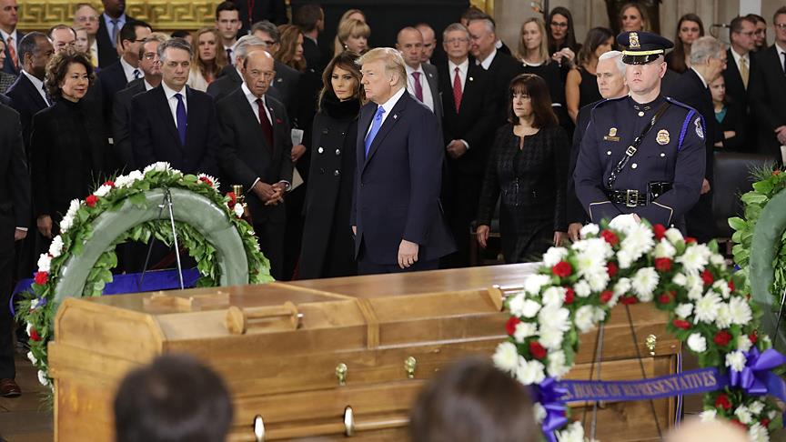 Evanjelik lider Graham için cenaze töreni düzenlendi