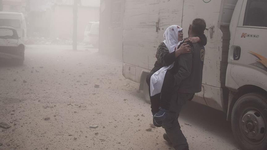 الشبكة السورية: مقتل 1389 مدنيا في سوريا خلال فبراير