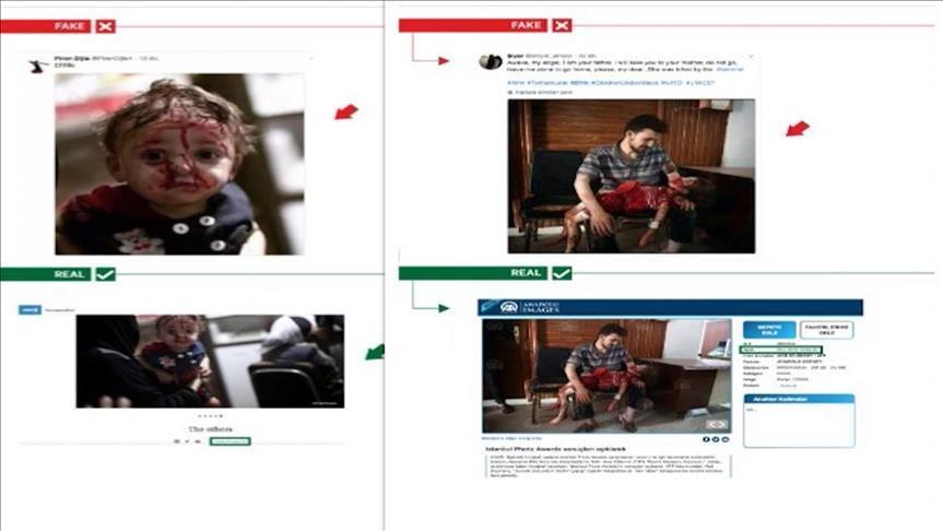 Kelompok teroris PYD/PKK kembali sebarkan foto-foto palsu