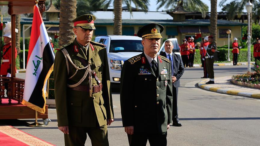 Turkish army chief meets Iraqi counterpart in Baghdad