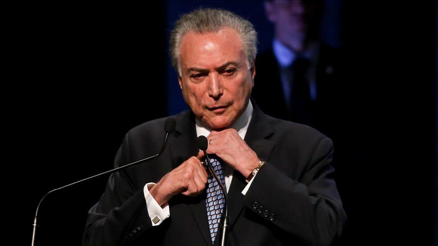 Temer estudia la posibilidad de presentarse a la reelección en Brasil