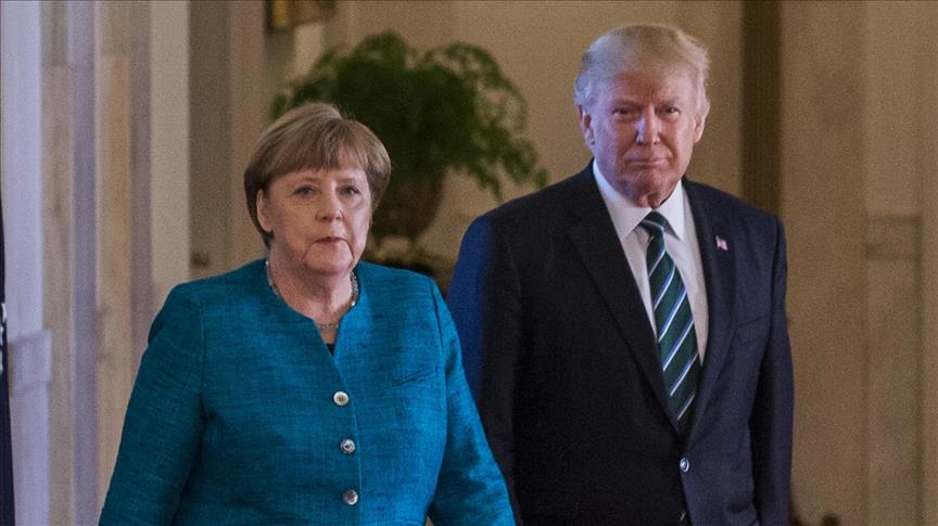 Merkel, Trump urge implementation of Syrian cease-fire