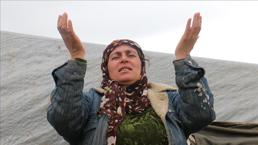 YPG/PKK terrorists 'raze 330 houses' in Syrian village