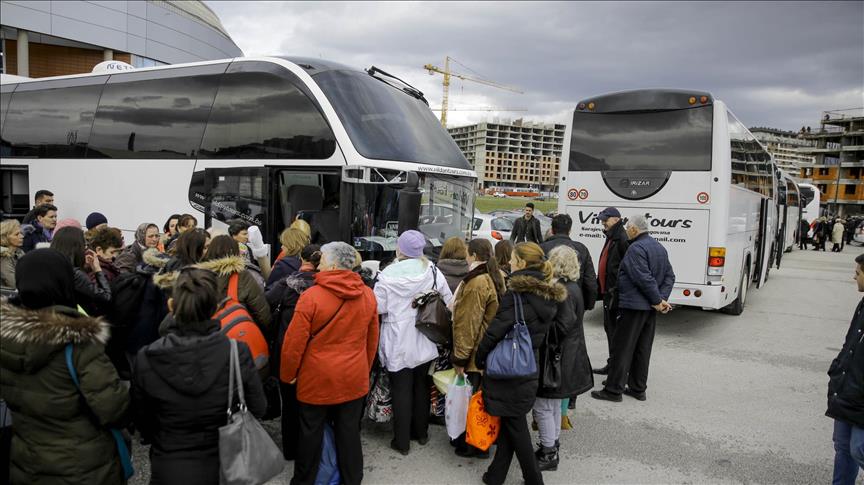 Ratusan perempuan Bosnia konvoi ke Istanbul kritik rezim Suriah